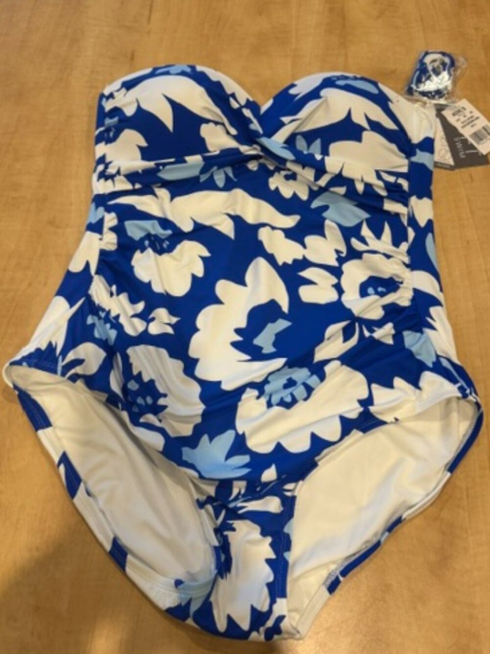 NWT Loft Women's One Piece Swimsuit in Santorini Floral Size XL
